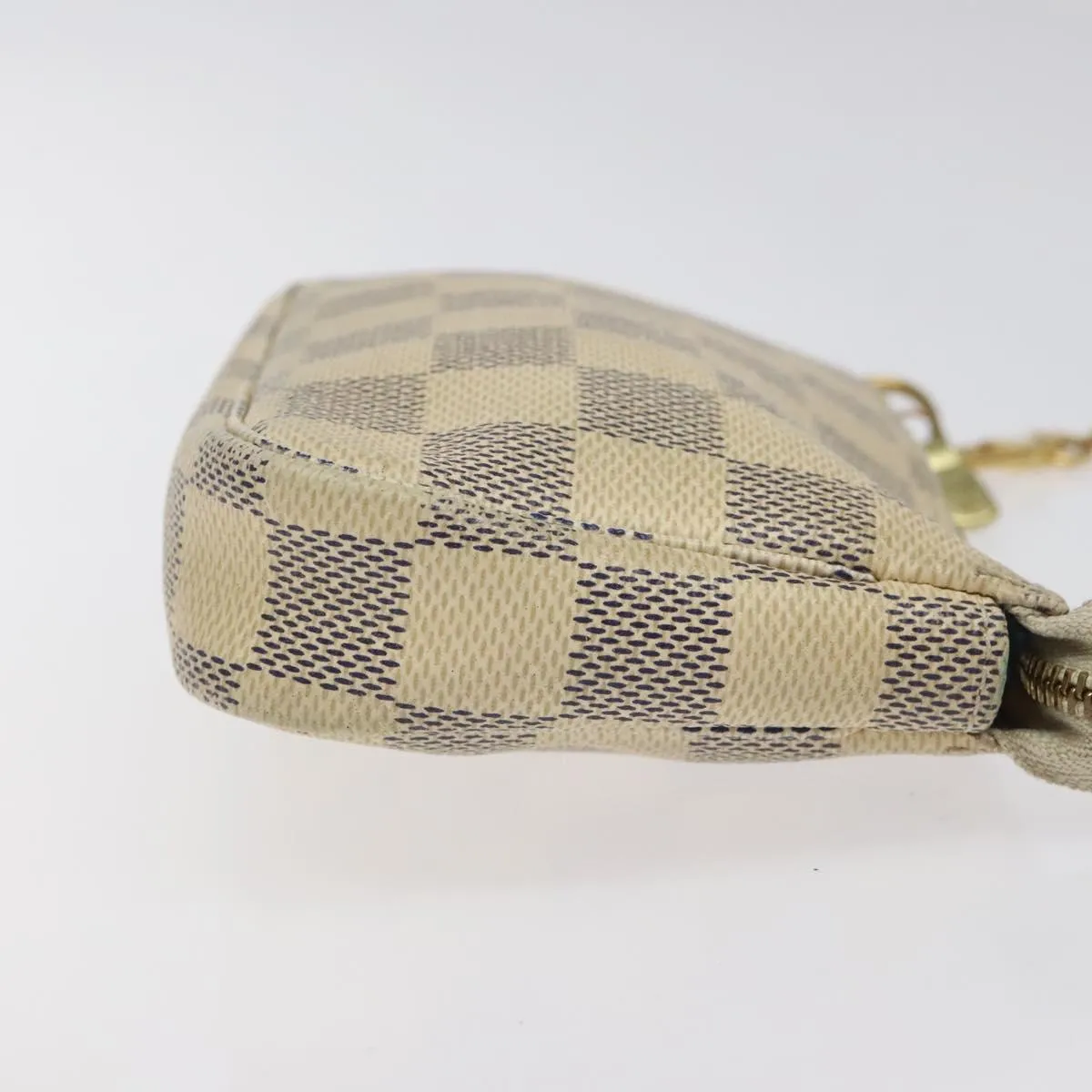 Louis Vuitton Pochette Accessoire Canvas Clutch Bag (Pre-Owned)