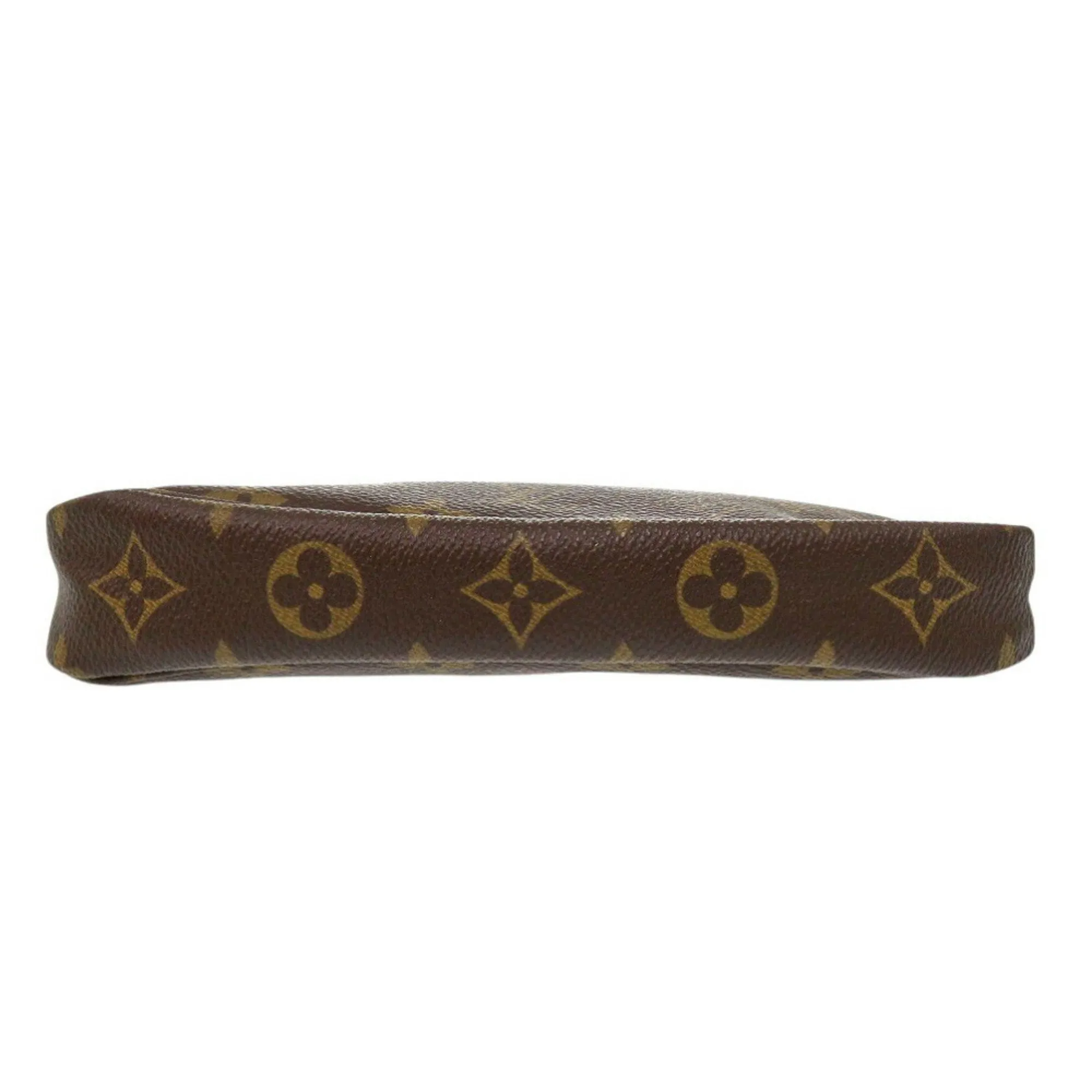 Louis Vuitton Pochette Accessoire Canvas Clutch Bag (Pre-Owned)