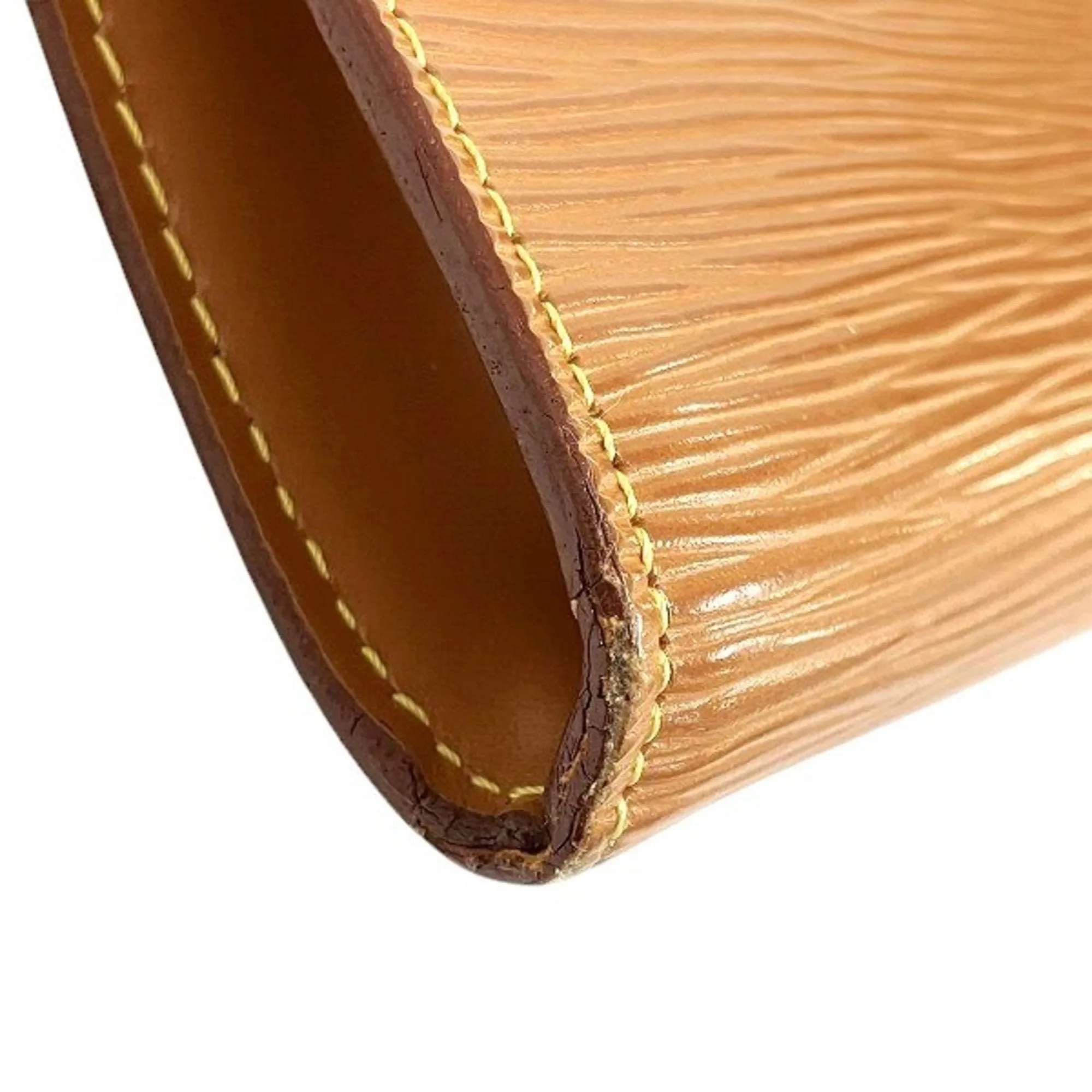Louis Vuitton Pochette Accessoire Leather Clutch Bag (Pre-Owned)