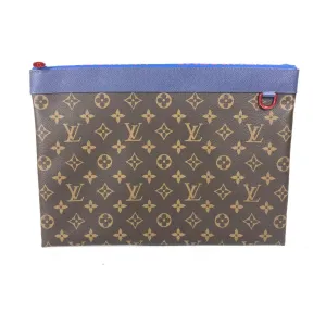 Louis Vuitton Pochette Apollo Canvas Clutch Bag (Pre-Owned)