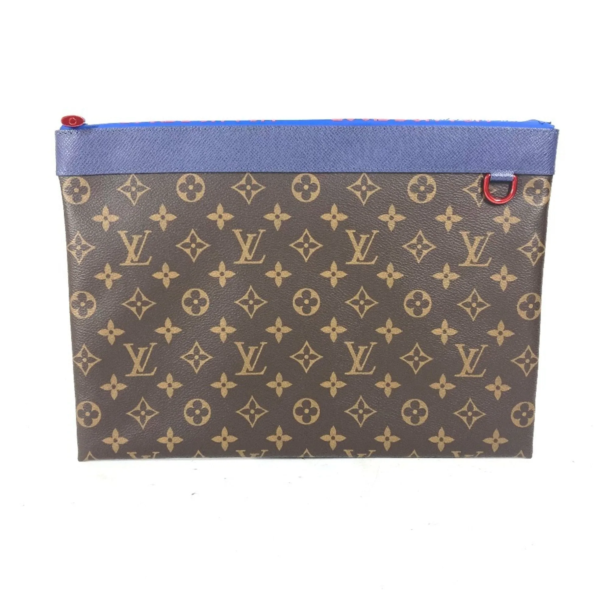 Louis Vuitton Pochette Apollo Canvas Clutch Bag (Pre-Owned)