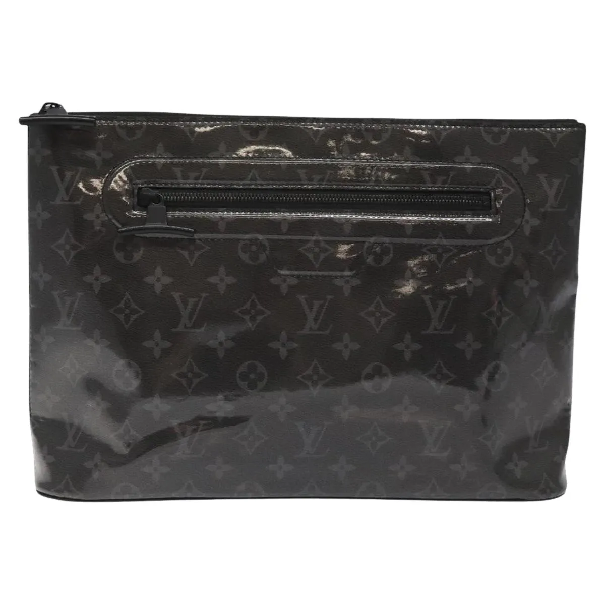 Louis Vuitton Pochette Cosmos Leather Clutch Bag (Pre-Owned)