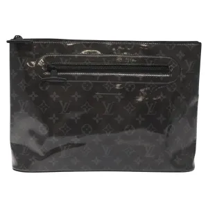 Louis Vuitton Pochette Cosmos Leather Clutch Bag (Pre-Owned)