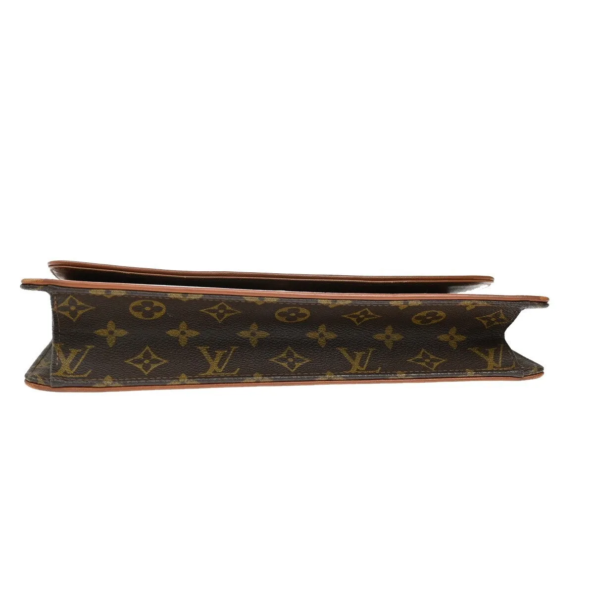 Louis Vuitton Pochette Dame Canvas Clutch Bag (Pre-Owned)