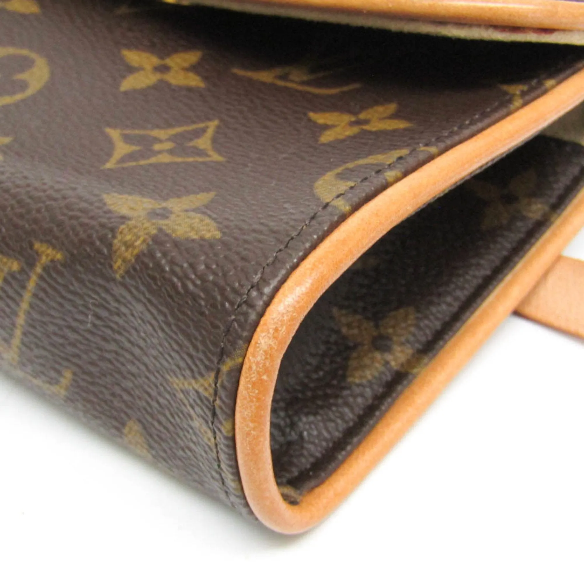 Louis Vuitton Pochette Florentine Canvas Clutch Bag (Pre-Owned)