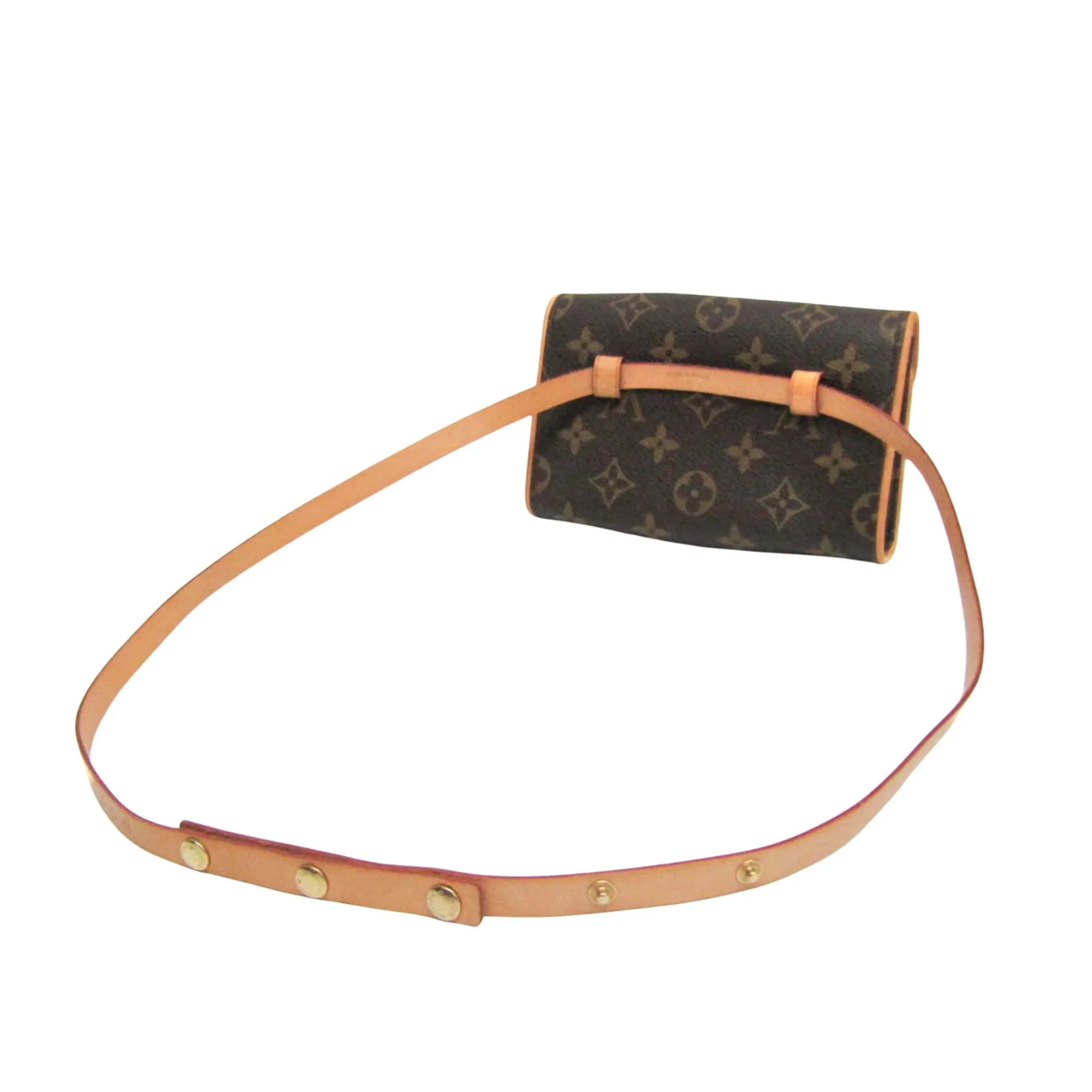 Louis Vuitton Pochette Florentine Canvas Clutch Bag (Pre-Owned)