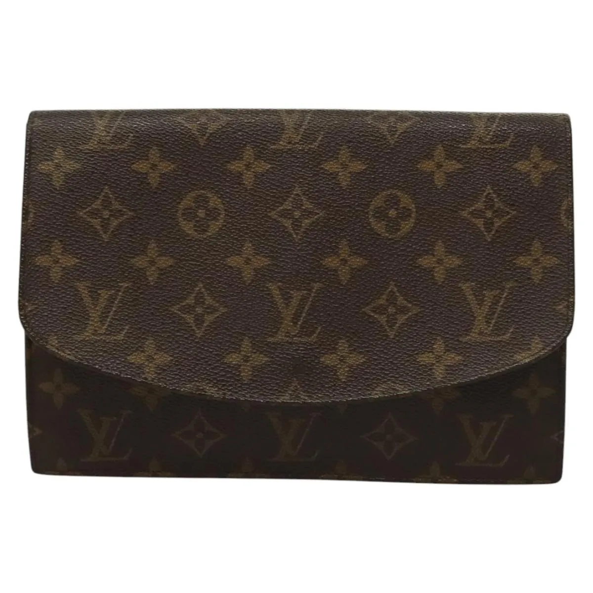 Louis Vuitton Pochette Rabat Canvas Clutch Bag (Pre-Owned)