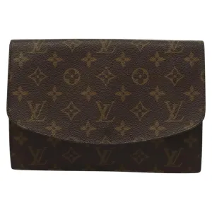 Louis Vuitton Pochette Rabat Canvas Clutch Bag (Pre-Owned)