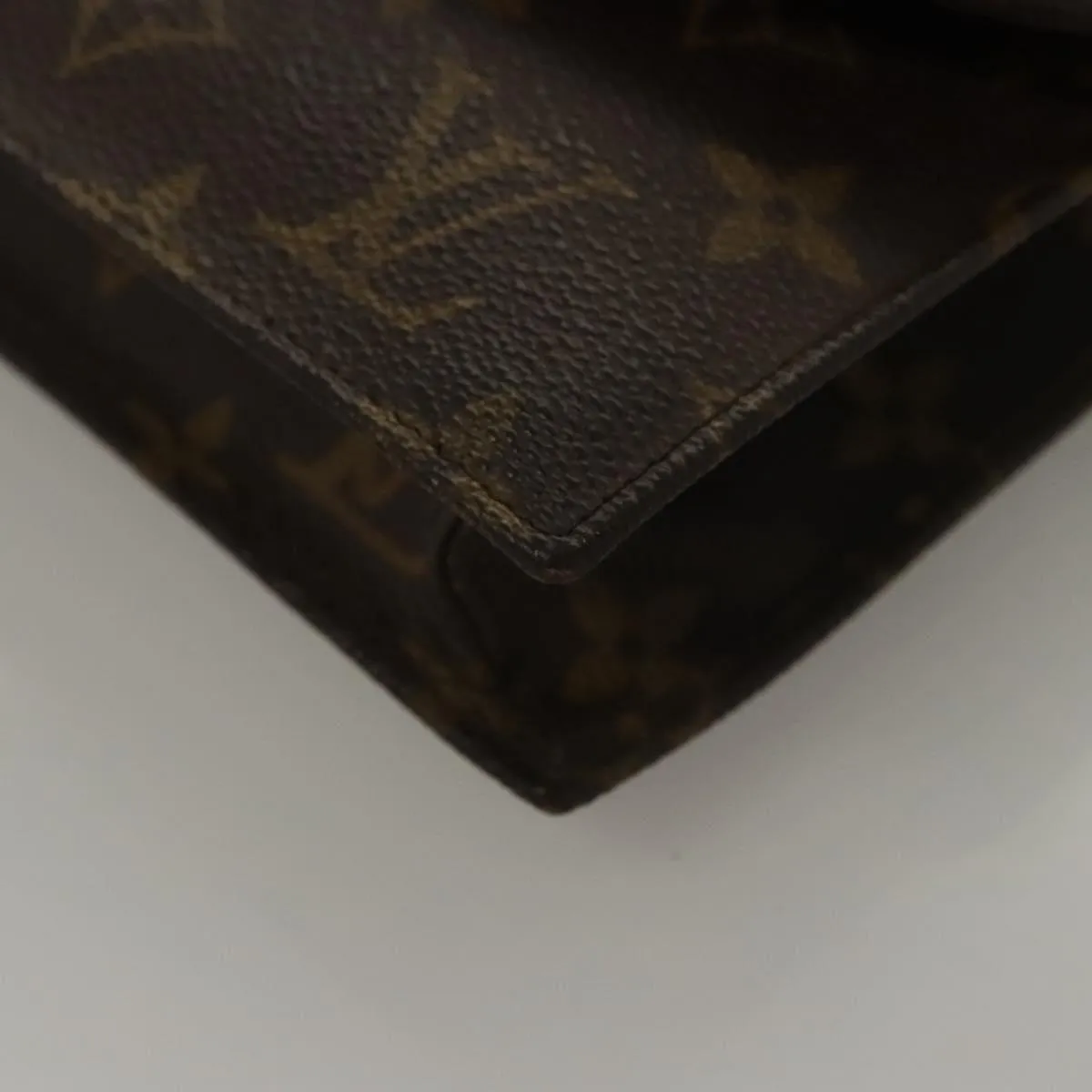 Louis Vuitton Pochette Rabat Canvas Clutch Bag (Pre-Owned)