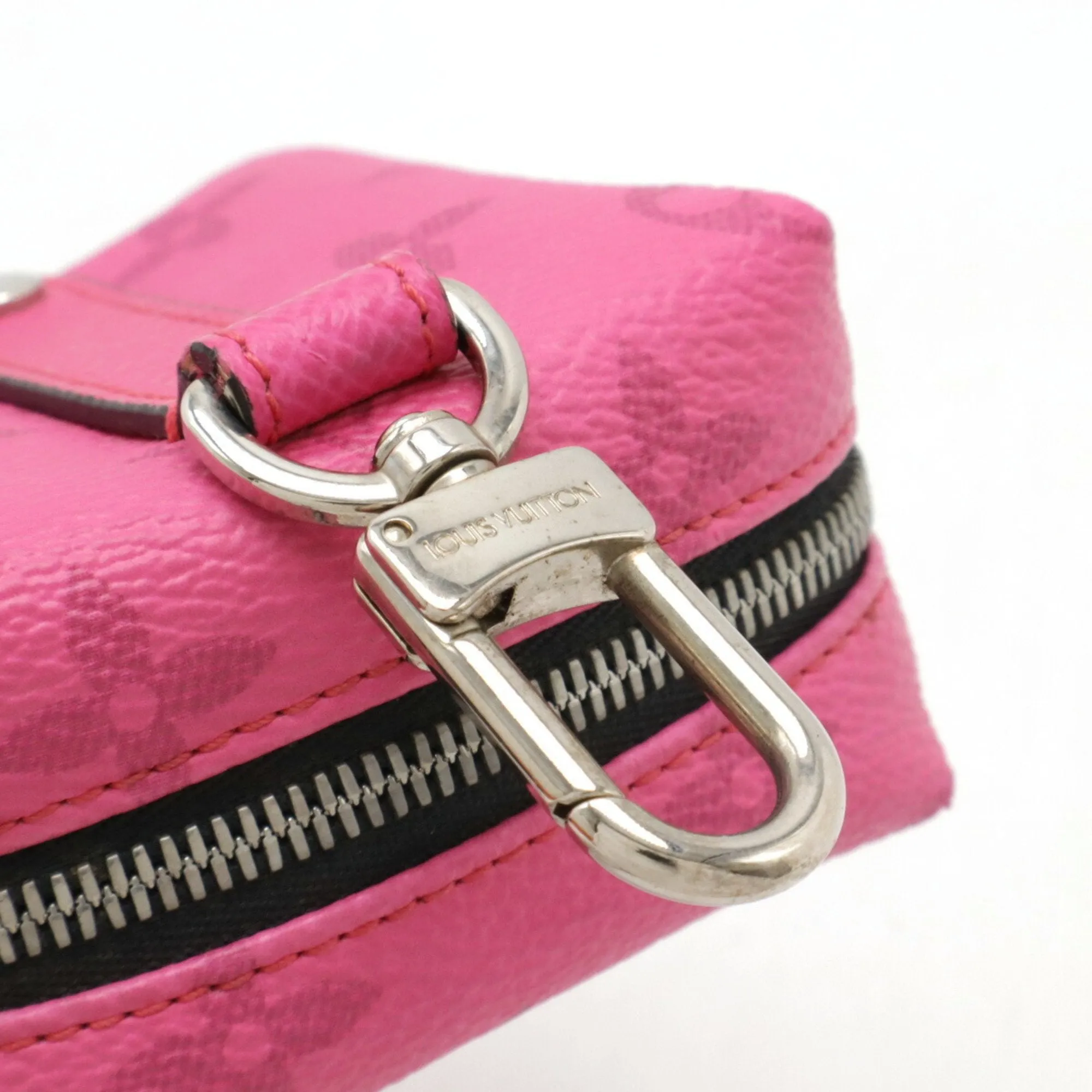 Louis Vuitton Porte Cls Leather Clutch Bag (Pre-Owned)