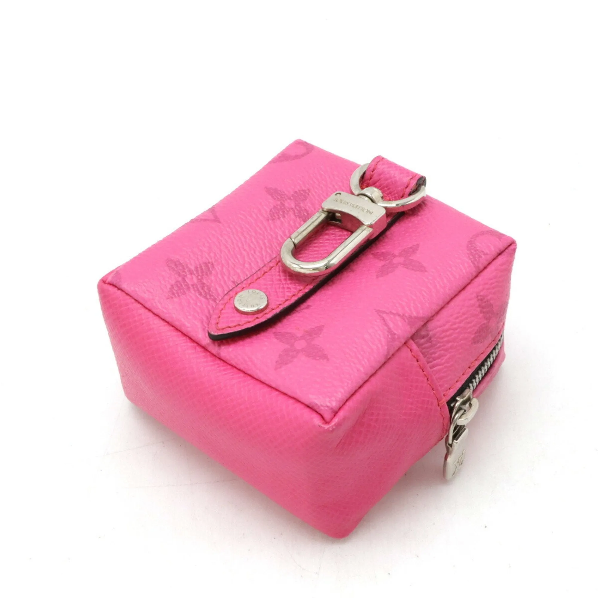 Louis Vuitton Porte Cls Leather Clutch Bag (Pre-Owned)