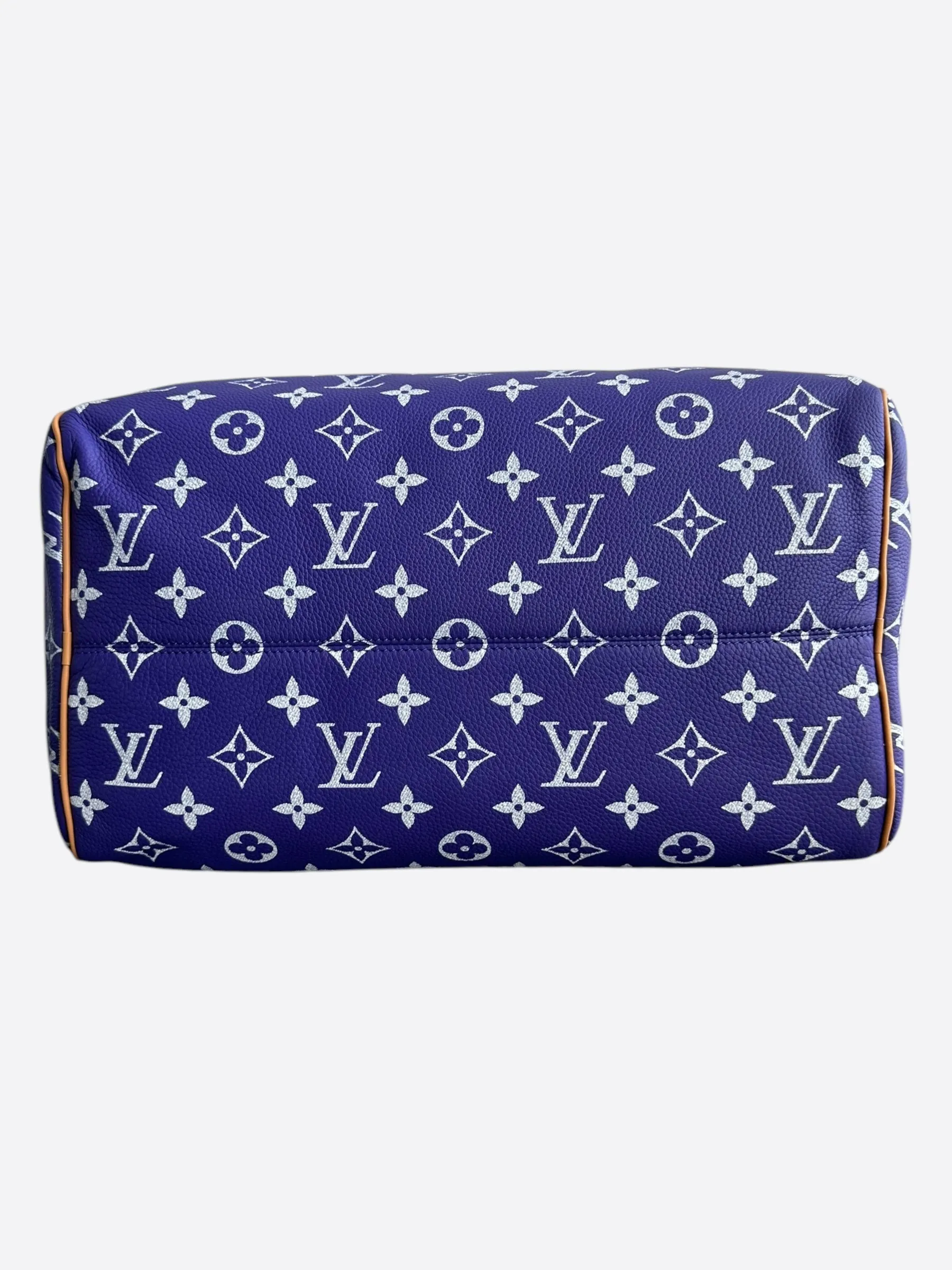 Louis Vuitton Purple & White Monogram P9 Speedy 40