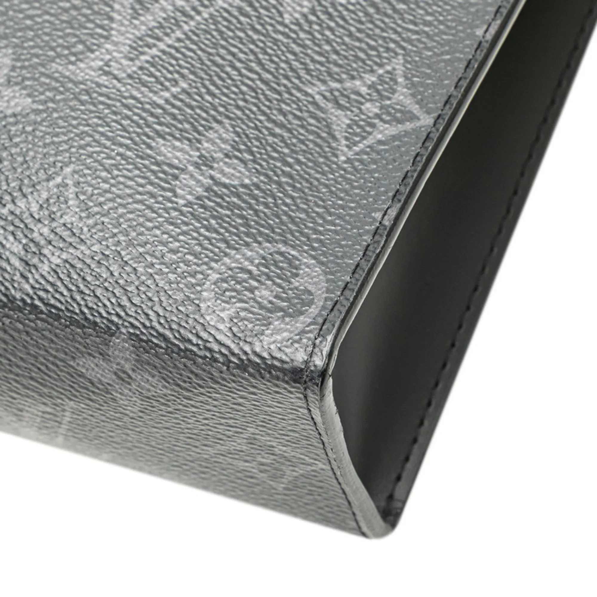 Louis Vuitton Pvc Leather Clutch Bag Pochette (Pre-Owned)