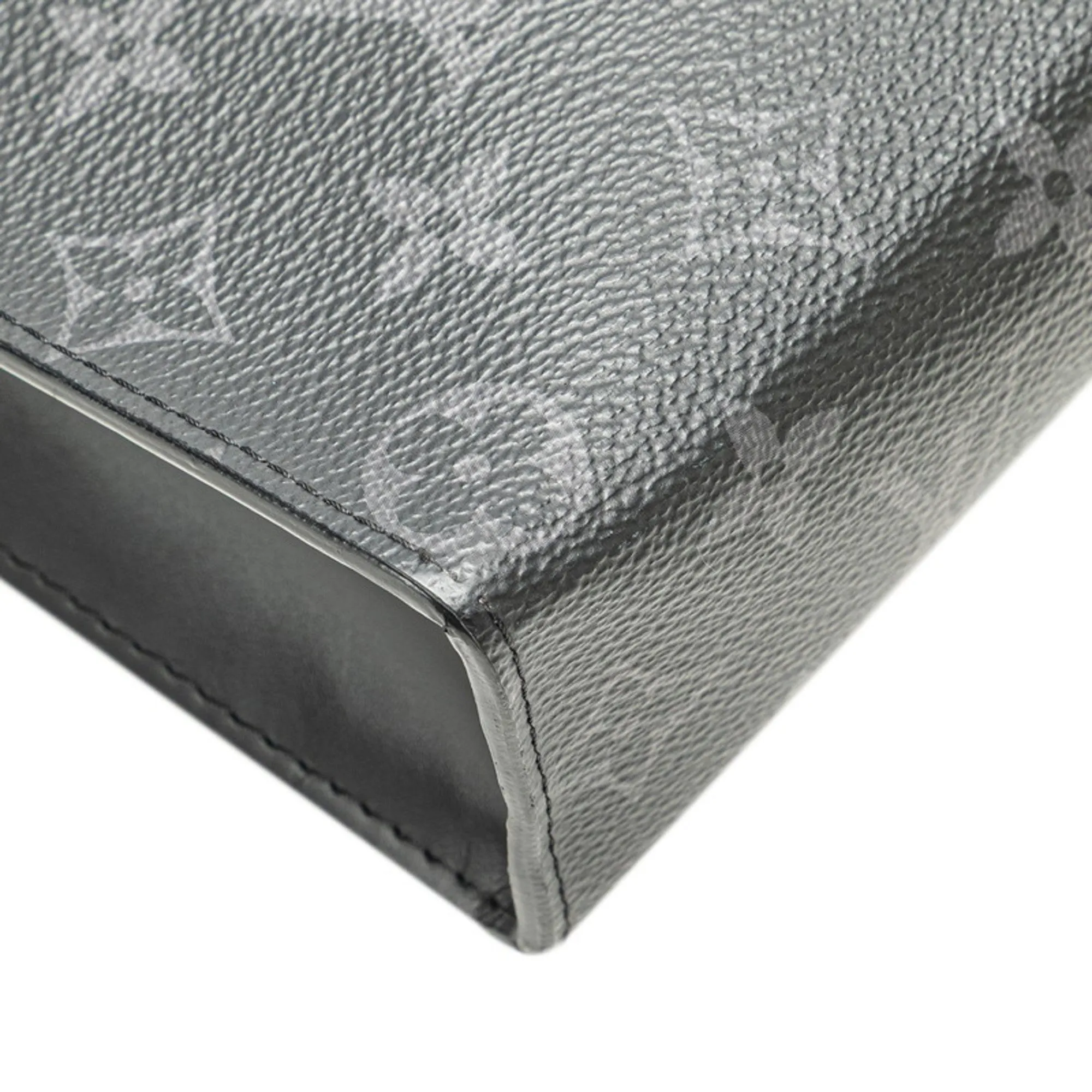 Louis Vuitton Pvc Leather Clutch Bag Pochette (Pre-Owned)