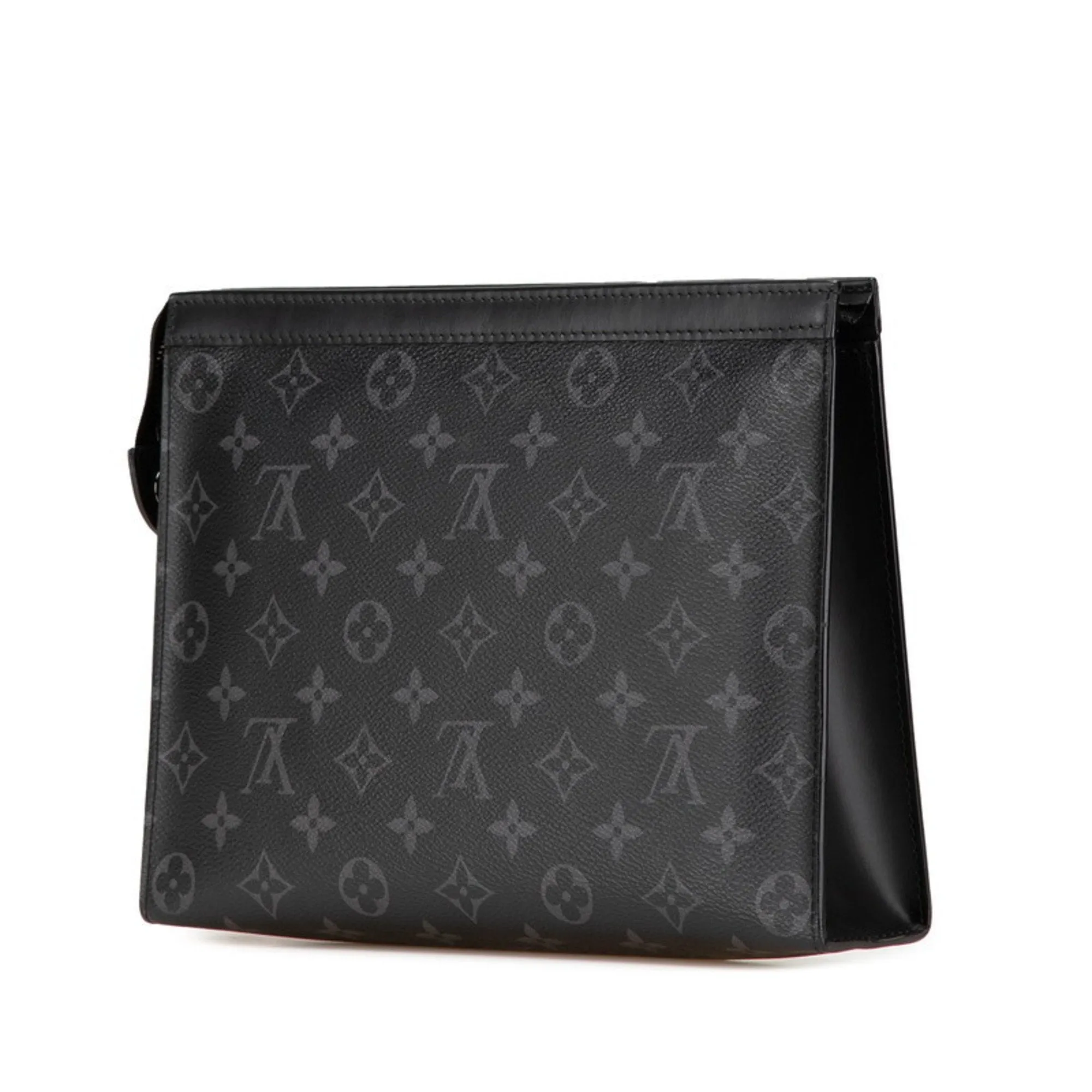 Louis Vuitton Pvc Leather Clutch Bag Pochette (Pre-Owned)
