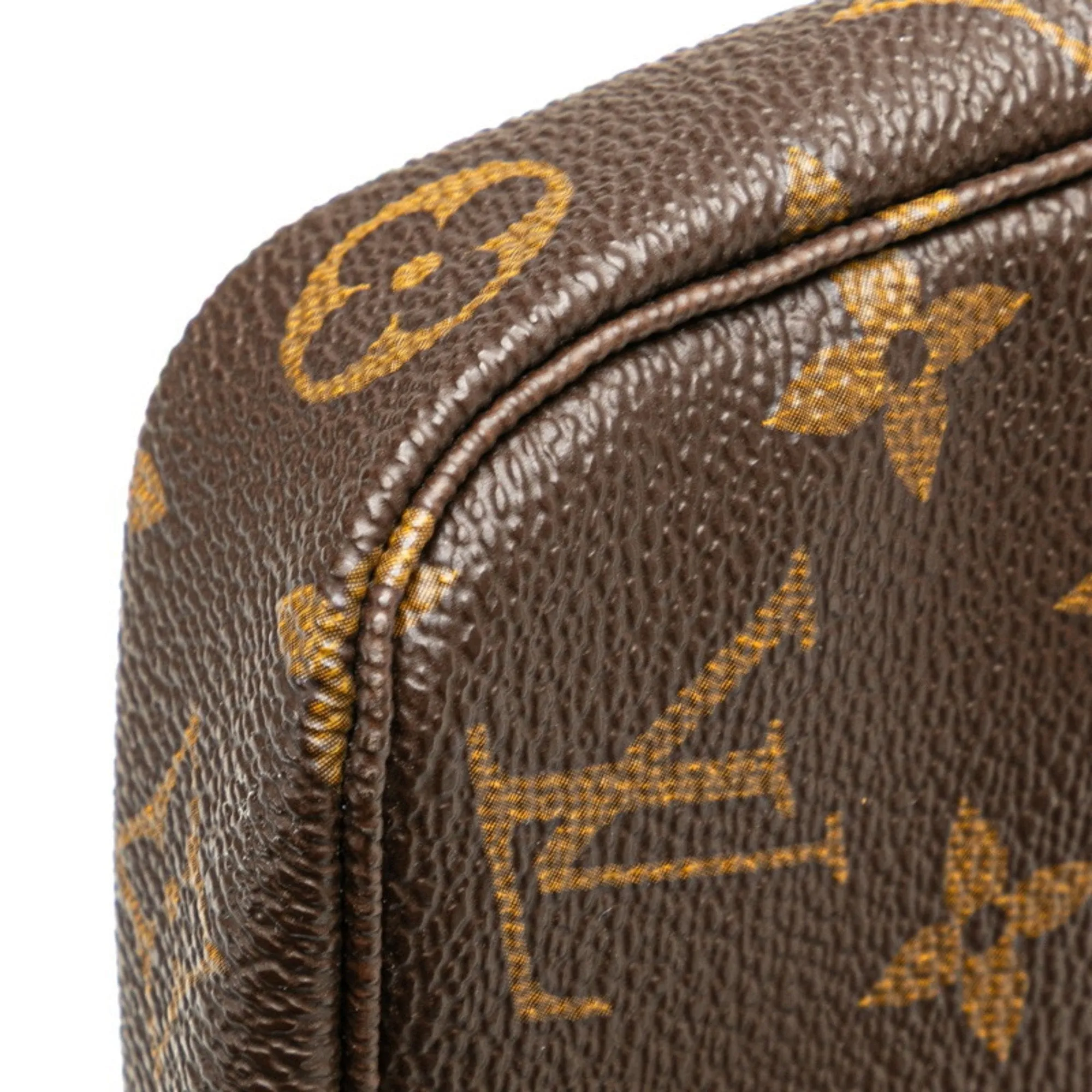 Louis Vuitton Pvc Leather Handbag Pochette (Pre-Owned)