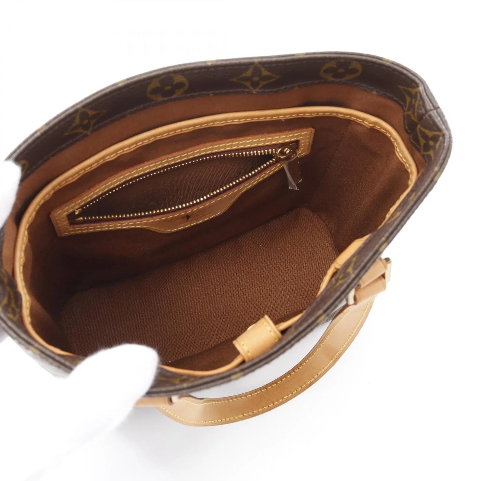 Louis Vuitton Pvc Leather Handbag (Pre-Owned)