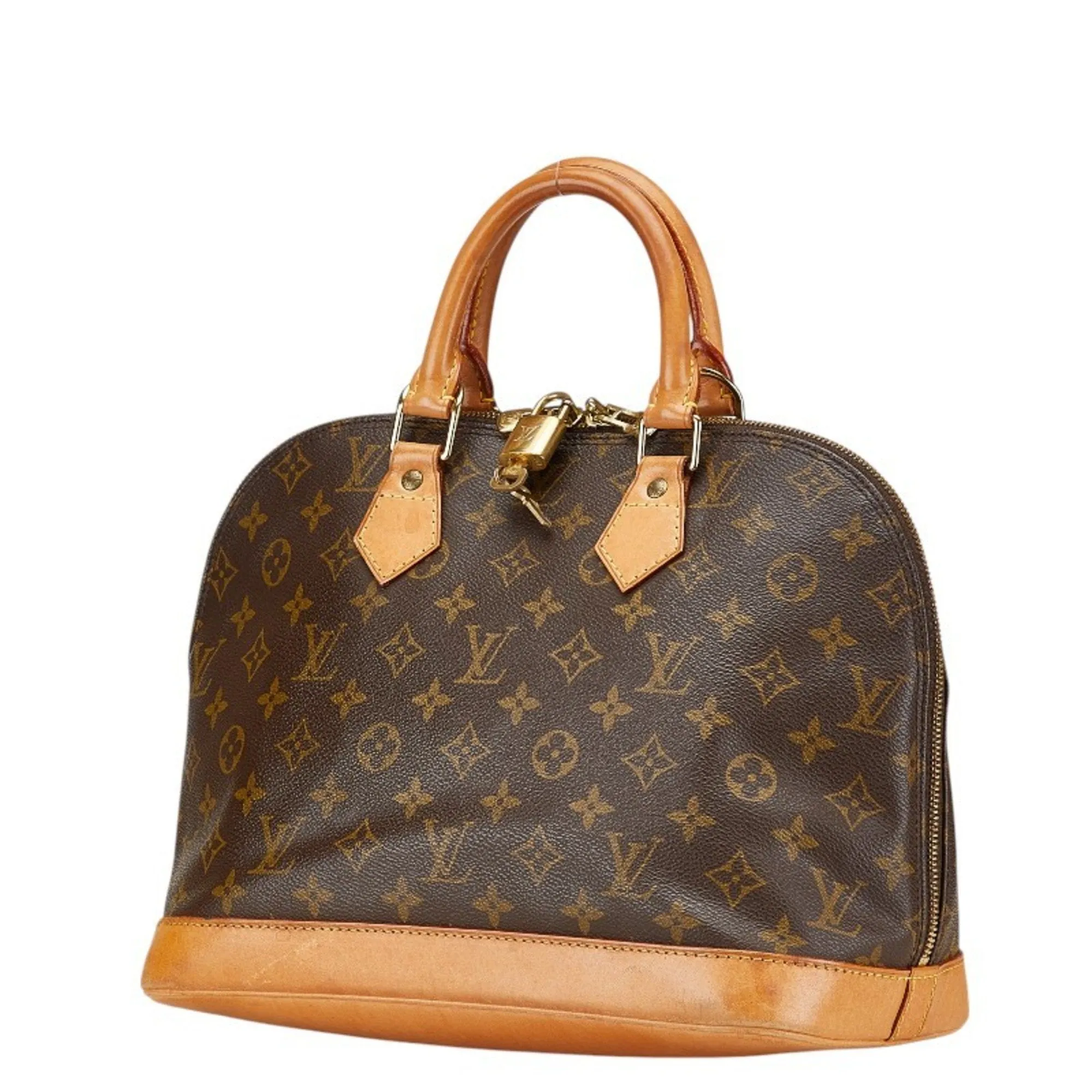 Louis Vuitton Pvc Leather Handbag (Pre-Owned)