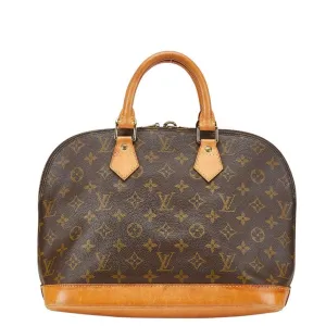 Louis Vuitton Pvc Leather Handbag (Pre-Owned)