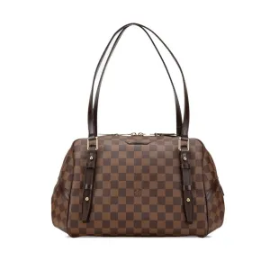 Louis Vuitton Pvc Leather Handbag (Pre-Owned)