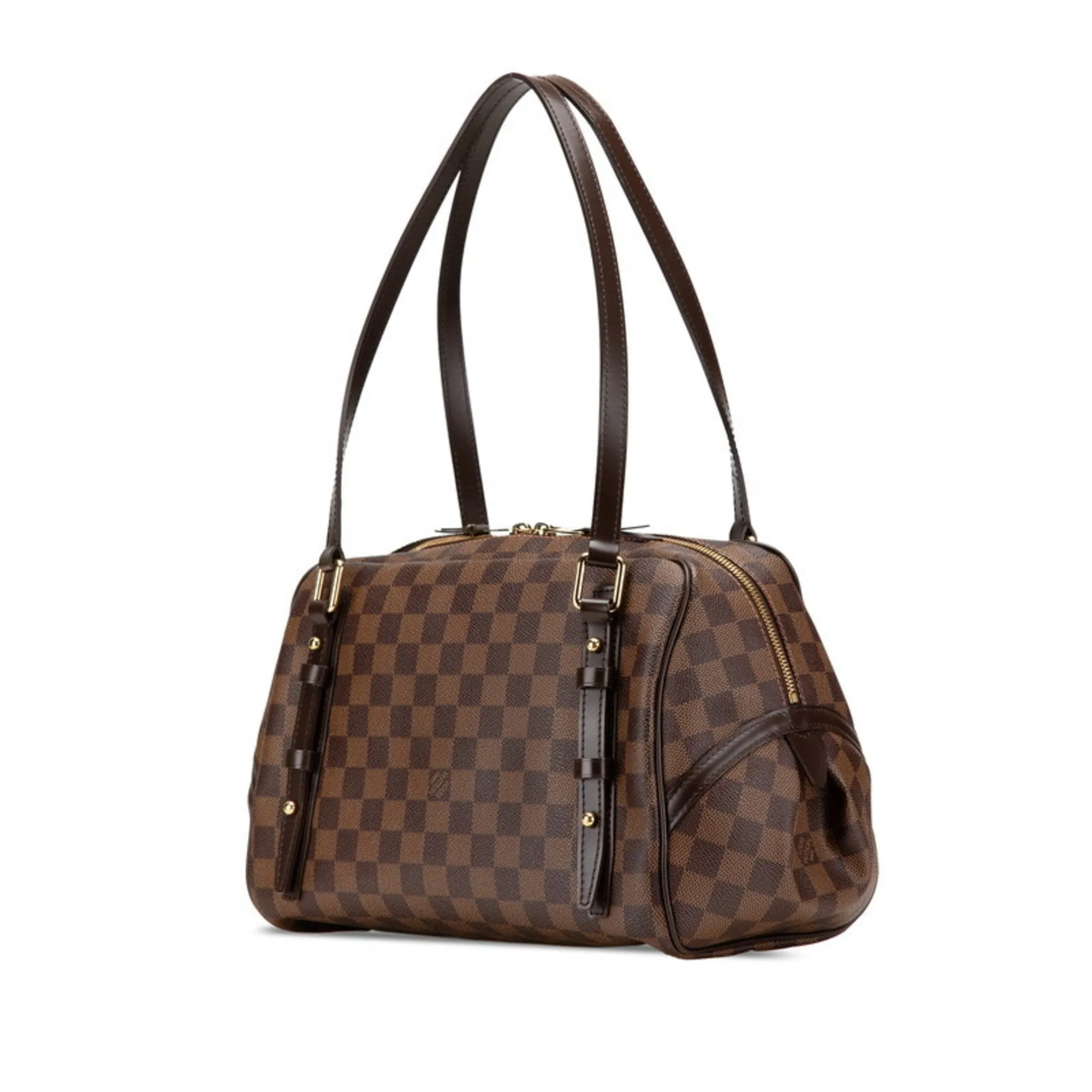 Louis Vuitton Pvc Leather Handbag (Pre-Owned)