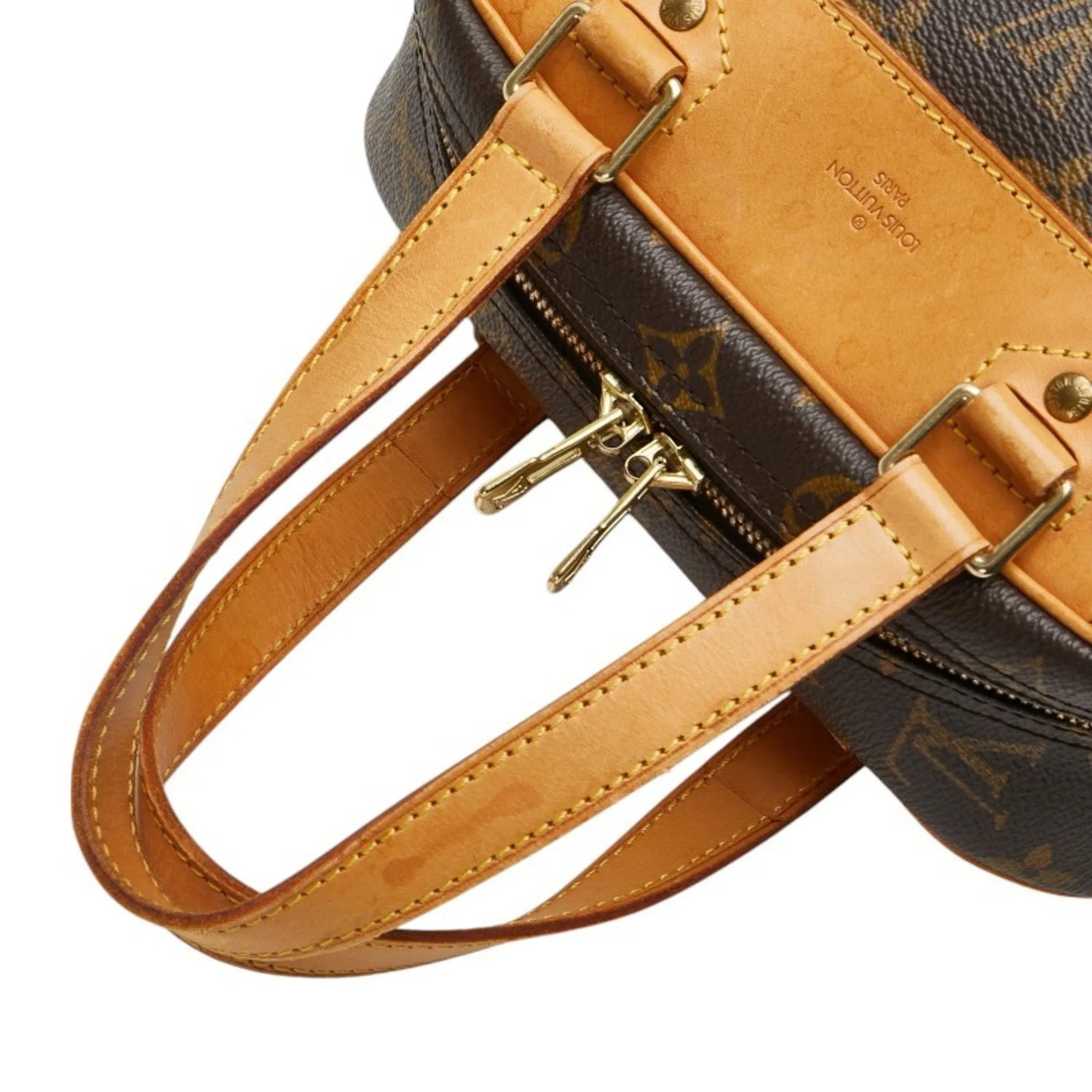 Louis Vuitton Pvc Leather Handbag (Pre-Owned)