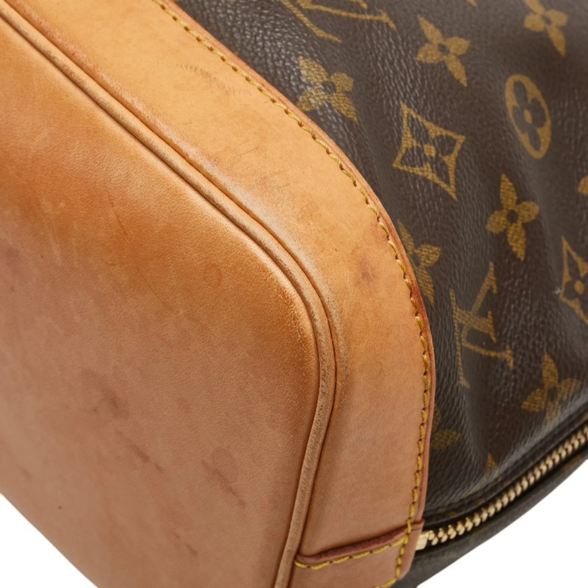 Louis Vuitton Pvc Leather Handbag (Pre-Owned)