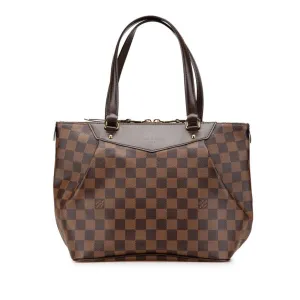 Louis Vuitton Pvc Leather Handbag (Pre-Owned)