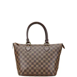 Louis Vuitton Pvc Leather Handbag Tote Bag (Pre-Owned)