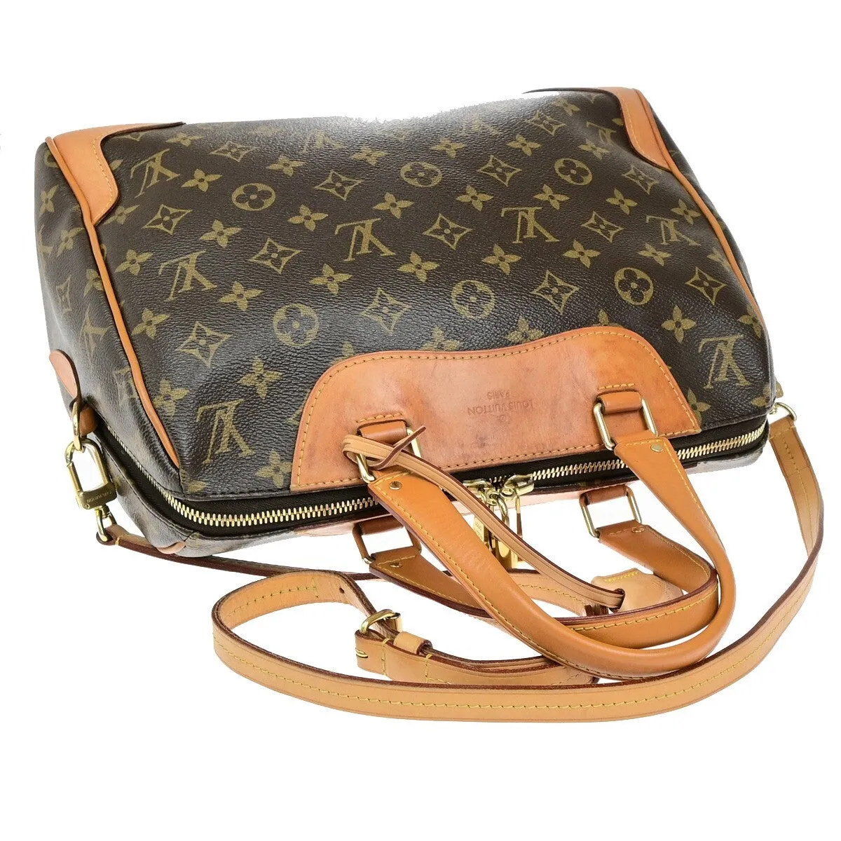 Louis Vuitton Retiro Pm Canvas Handbag (Pre-Owned)