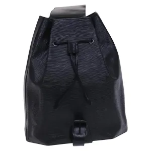 Louis Vuitton Sac A Dos Leather Backpack Bag (Pre-Owned)