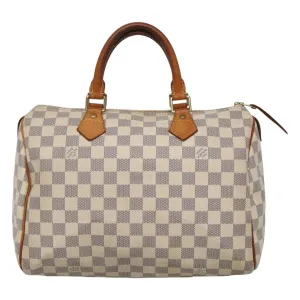 Louis Vuitton Speedy 30 Canvas Handbag (Pre-Owned)