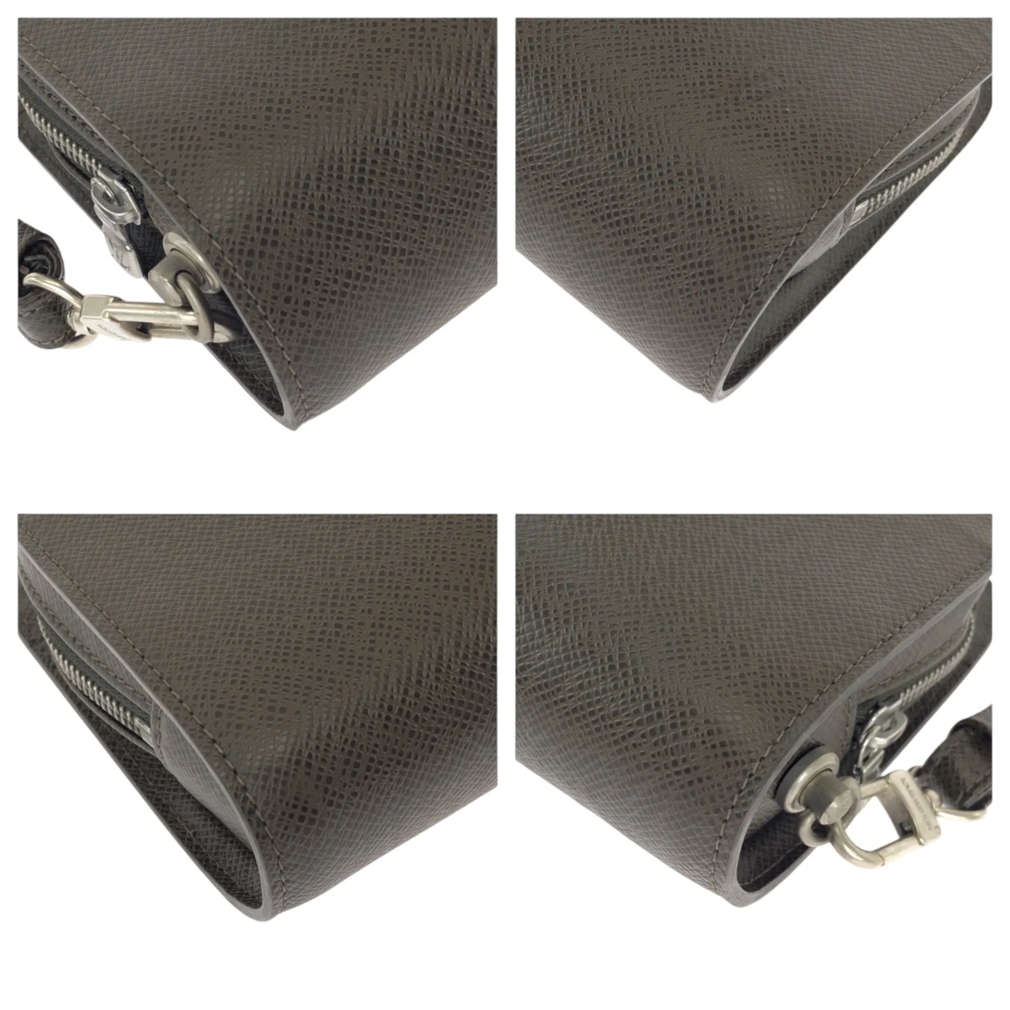 Louis Vuitton Taiga Leather Clutch Bag (Pre-Owned)