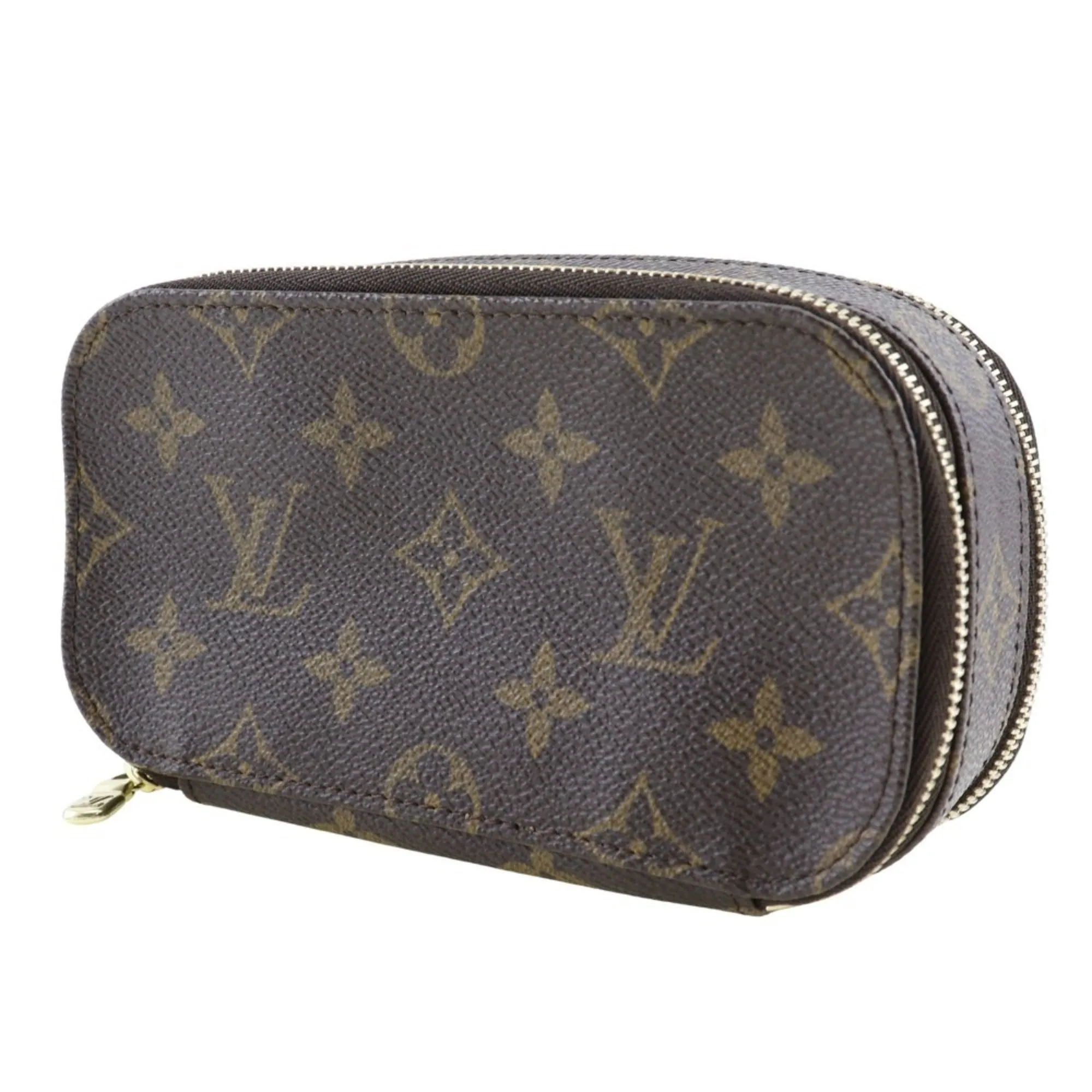 Louis Vuitton Trousse Brush Pm Canvas Clutch Bag (Pre-Owned)