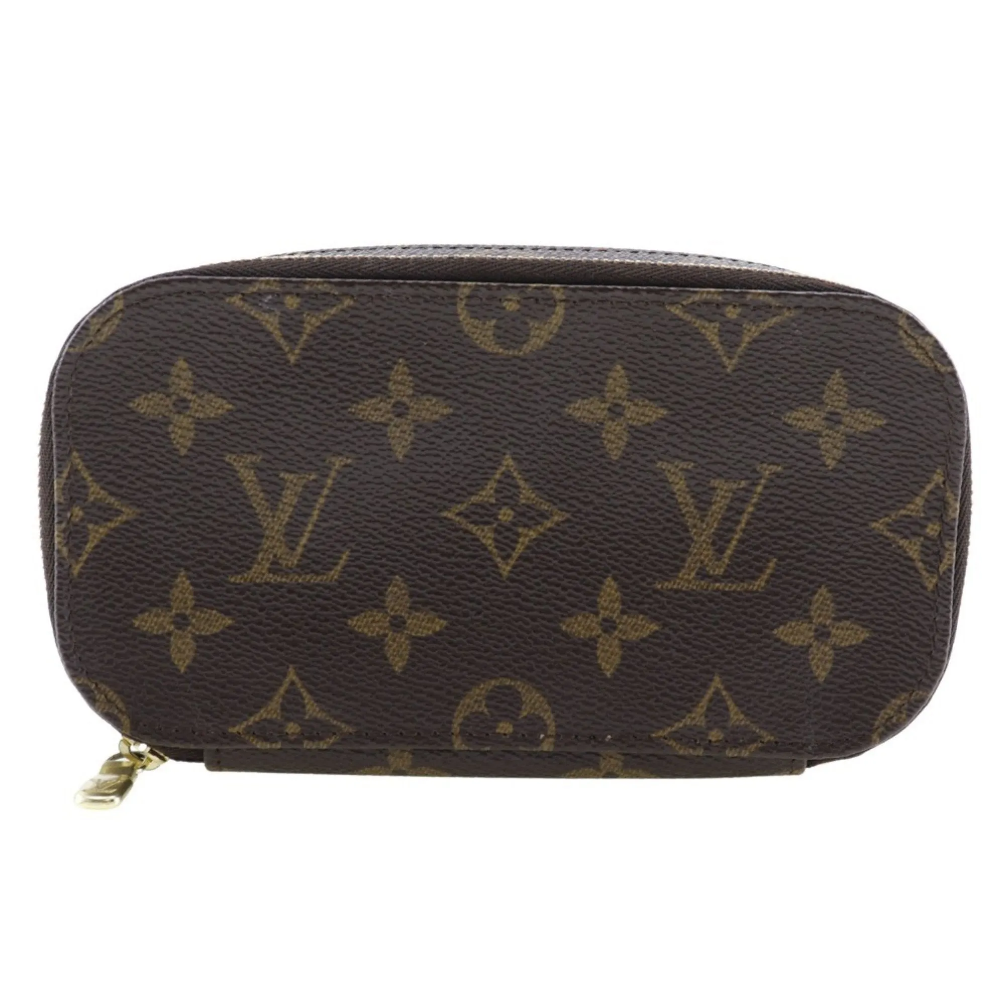 Louis Vuitton Trousse Brush Pm Canvas Clutch Bag (Pre-Owned)