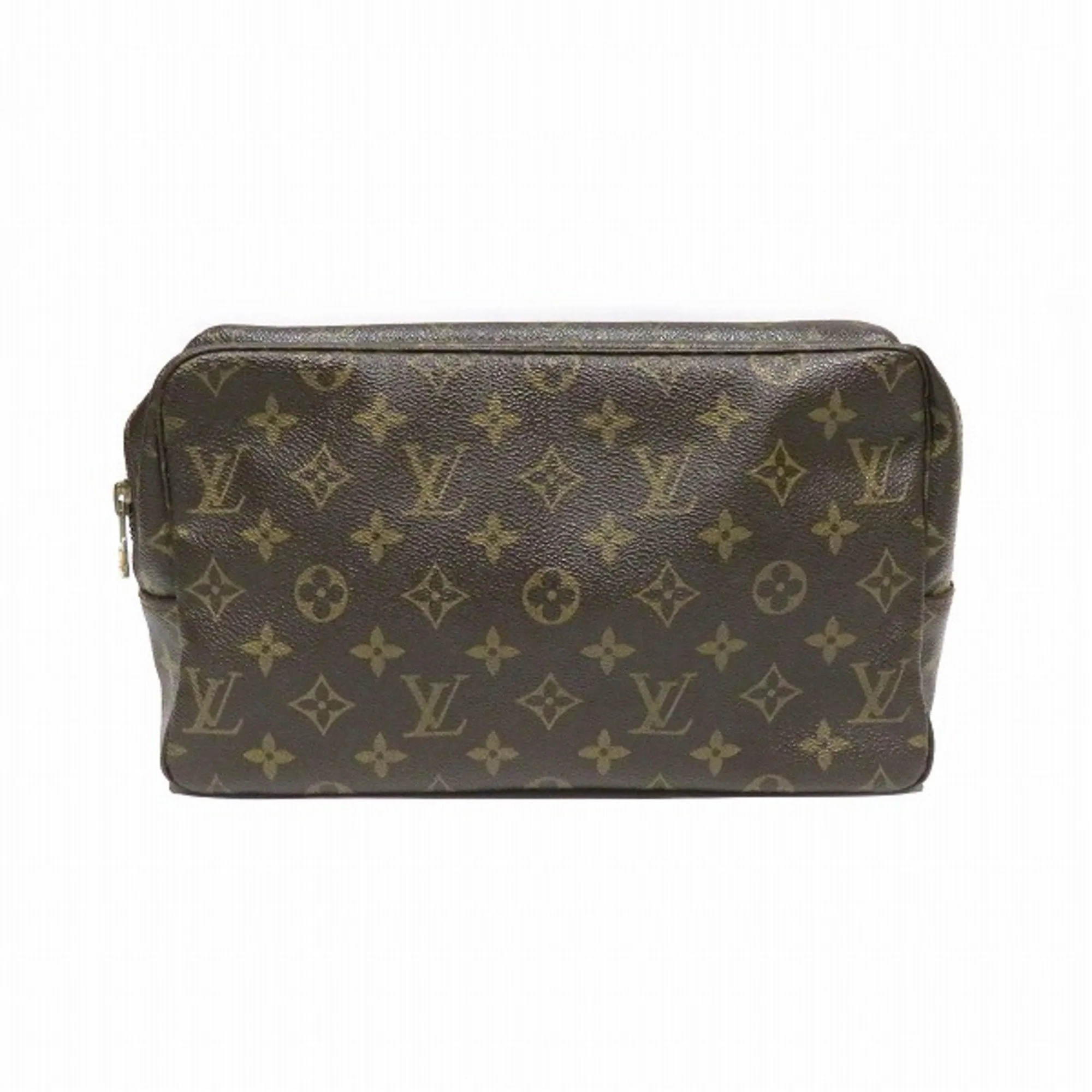 Louis Vuitton Trousse De Toilette Canvas Clutch Bag (Pre-Owned)