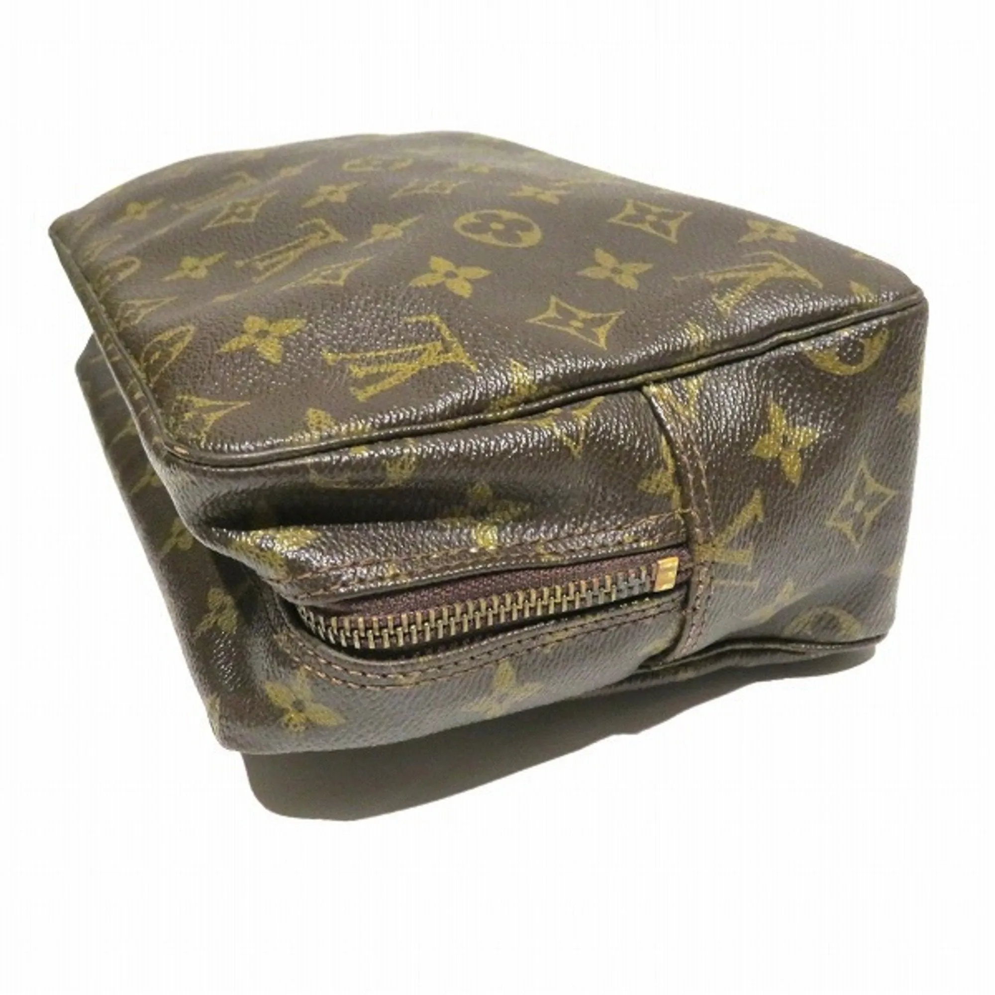Louis Vuitton Trousse De Toilette Canvas Clutch Bag (Pre-Owned)