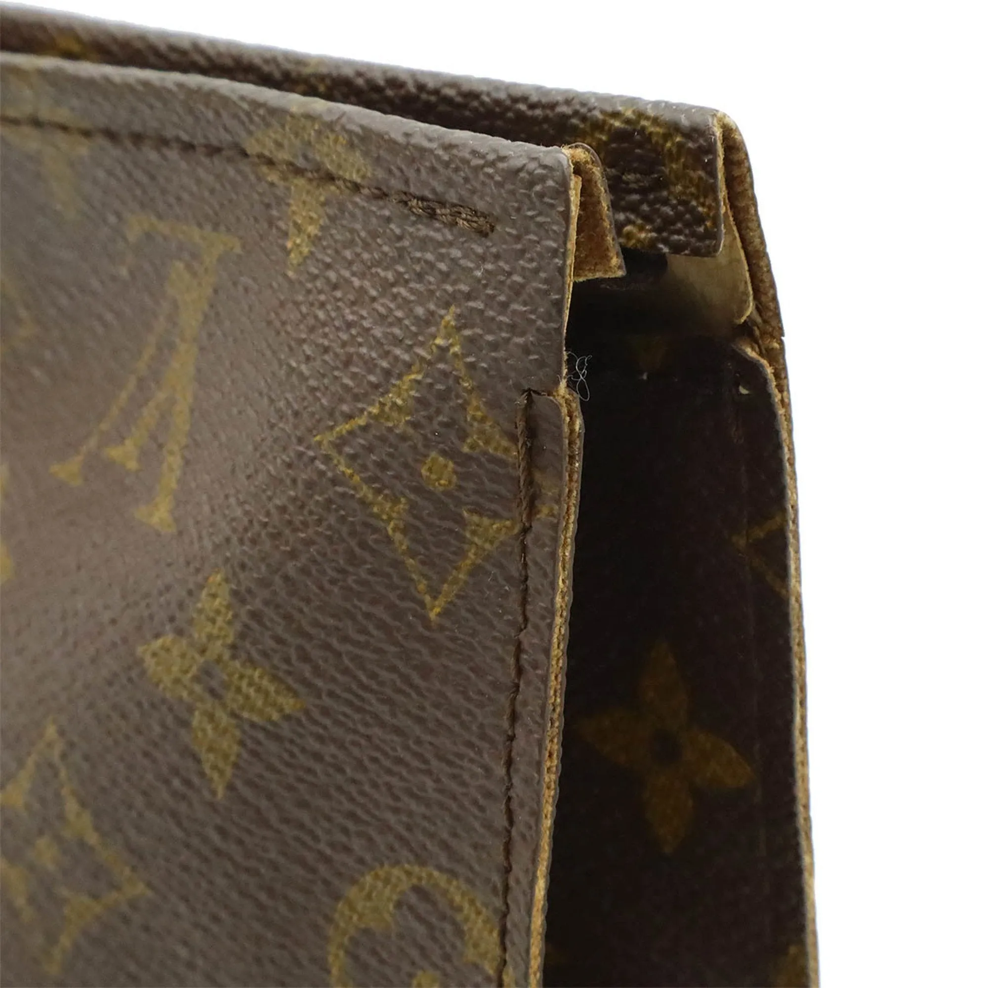 Louis Vuitton Trousse De Toilette Canvas Clutch Bag (Pre-Owned)
