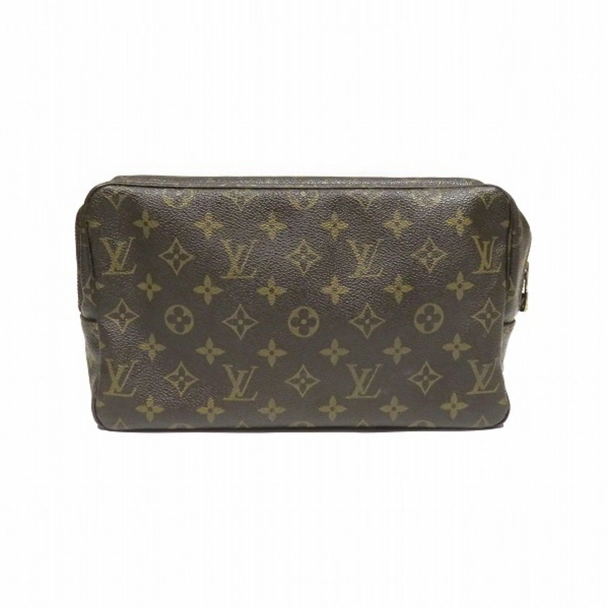 Louis Vuitton Trousse De Toilette Canvas Clutch Bag (Pre-Owned)