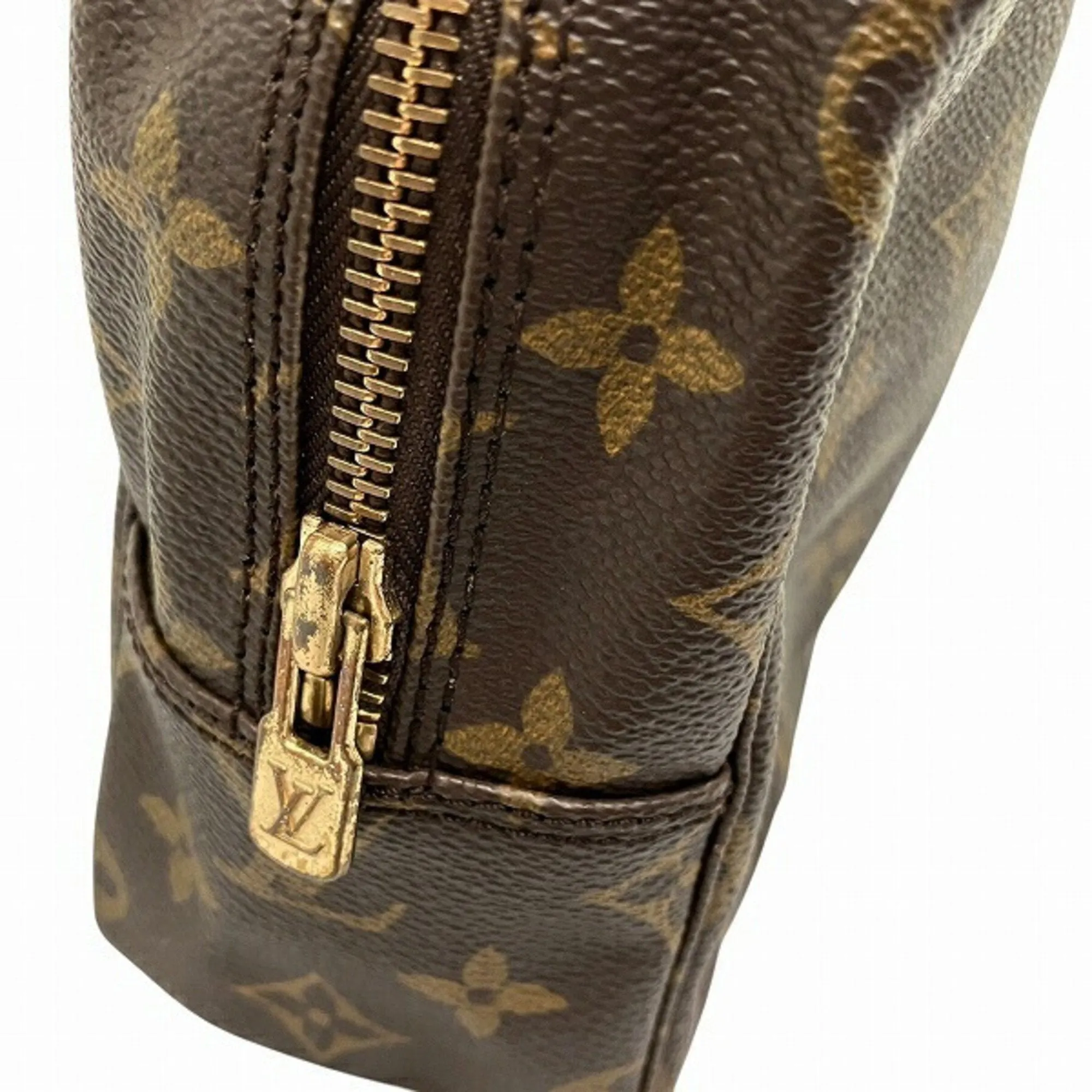 Louis Vuitton Trousse Toilette 28 Canvas Clutch Bag (Pre-Owned)