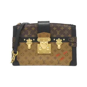Louis Vuitton Trunk Canvas Clutch Bag (Pre-Owned)