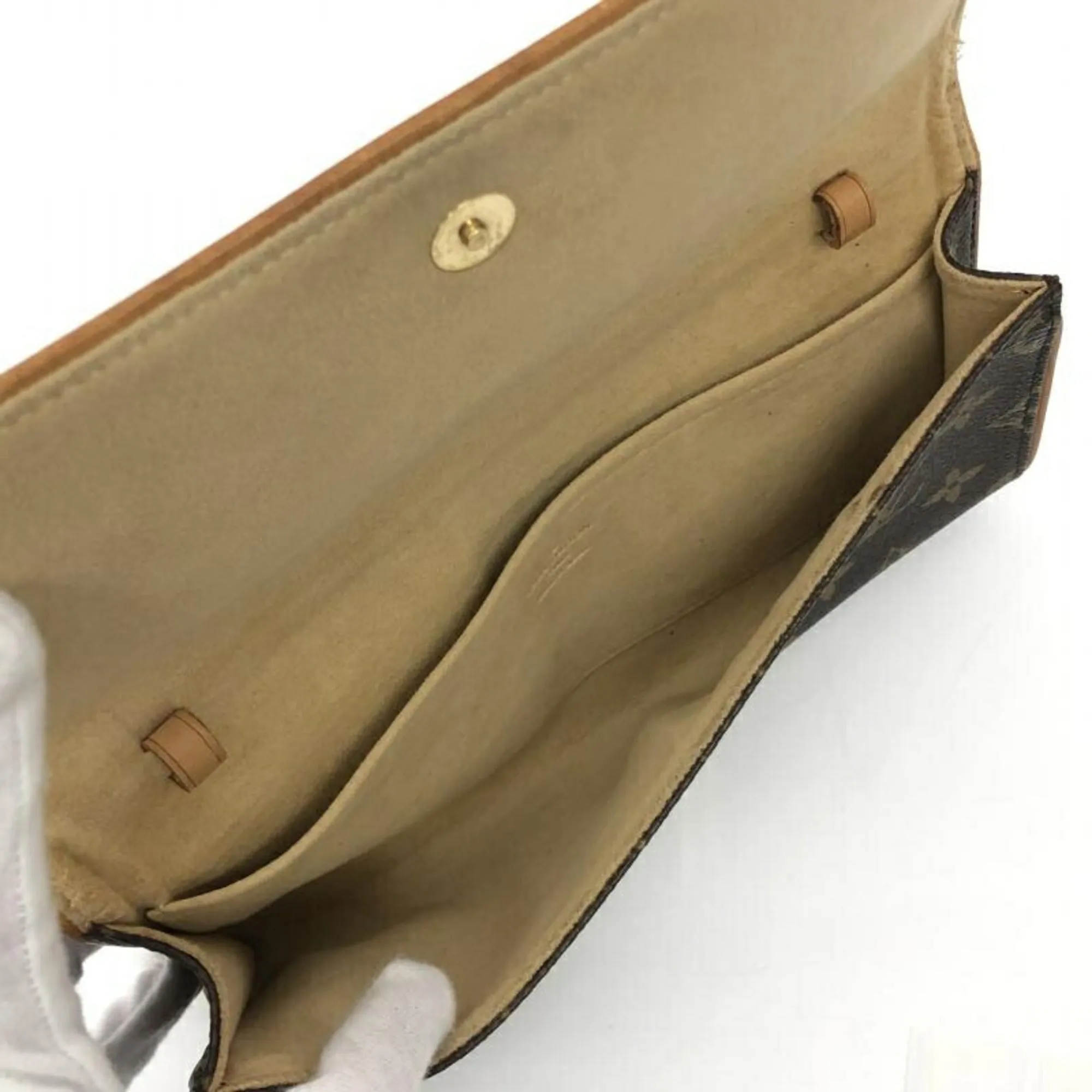Louis Vuitton Twin Canvas Clutch Bag (Pre-Owned)