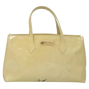 Louis Vuitton Wilshire Patent Leather Handbag (Pre-Owned)