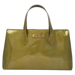 Louis Vuitton Wilshire Patent Leather Handbag (Pre-Owned)