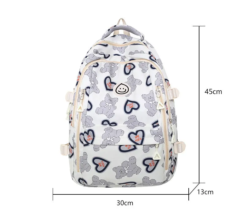 Lovely Bear Girls Backpack 08