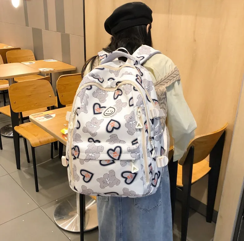 Lovely Bear Girls Backpack 08