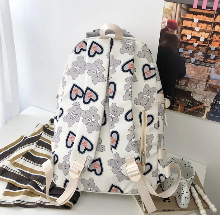 Lovely Bear Girls Backpack 08
