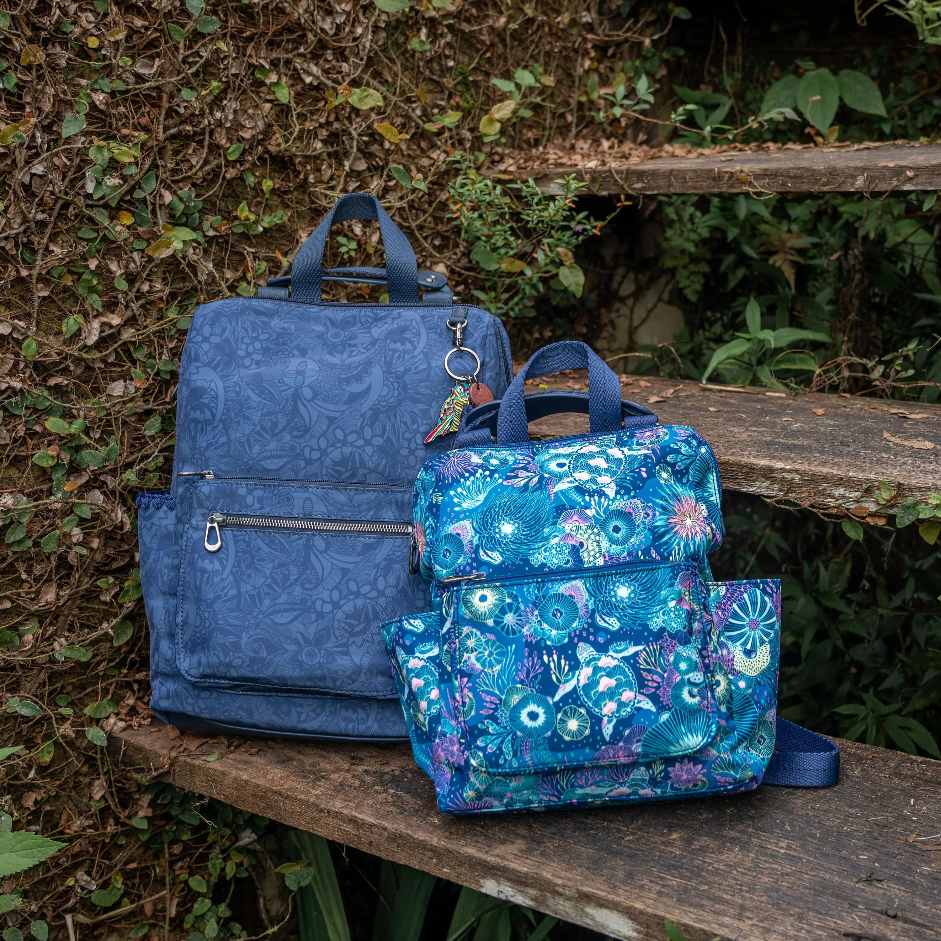 Loyola Backpack - EcoTwill - Indigo Spirit Desert