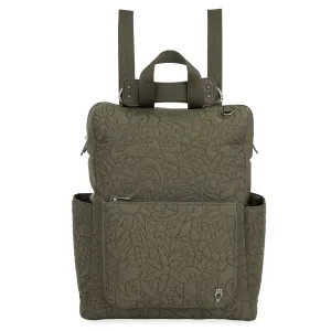 Loyola Backpack - EcoTwill - Olive Spirit Desert Quilted