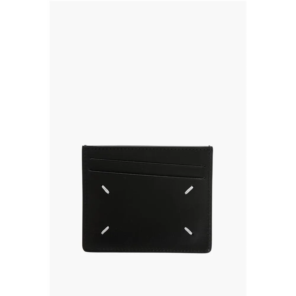 Maison Margiela MM11 Leather Card Holder with Embossed Detail